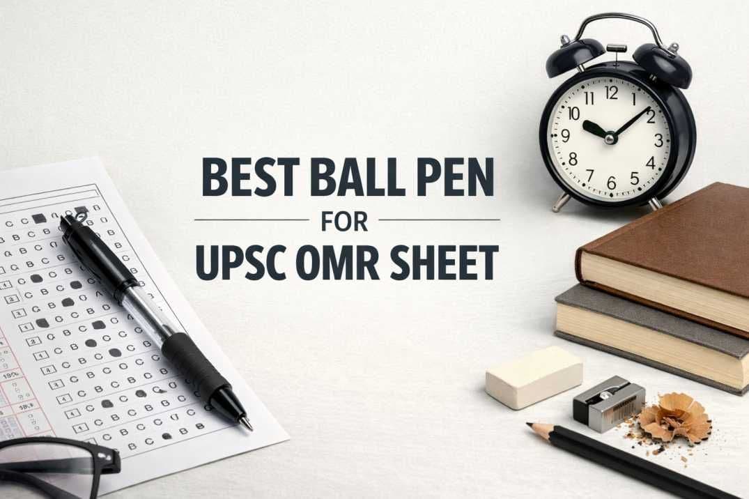 Best Pens for Filling OMR Sheet in UPSC Prelims (2026)