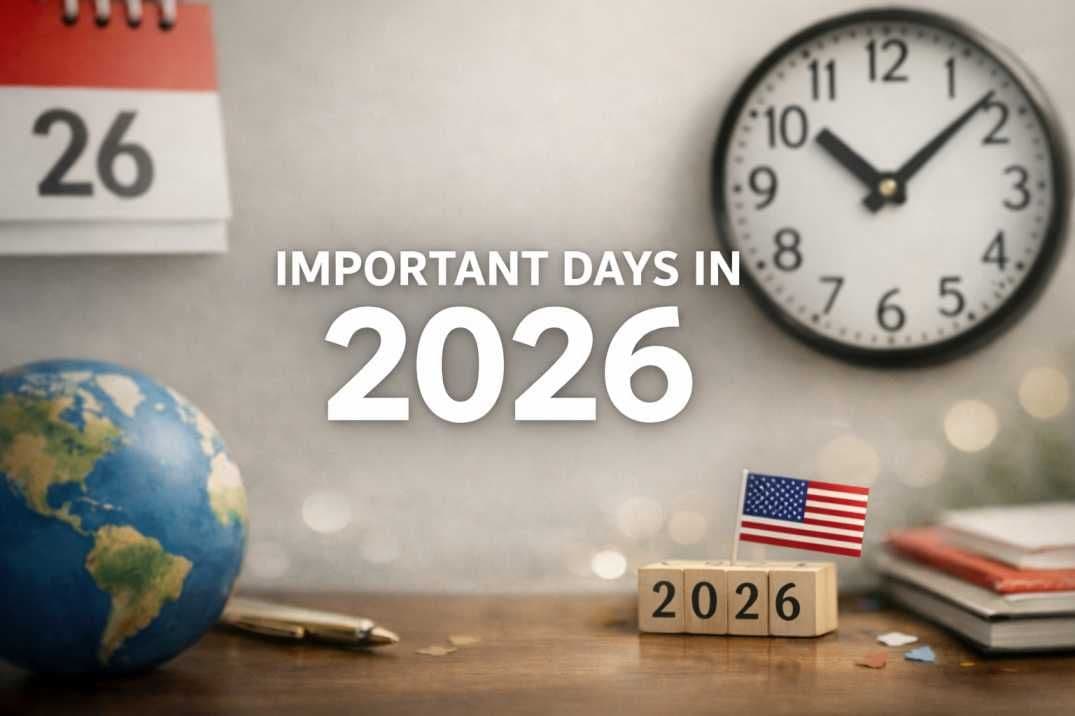 Important Days in 2026: National & International List