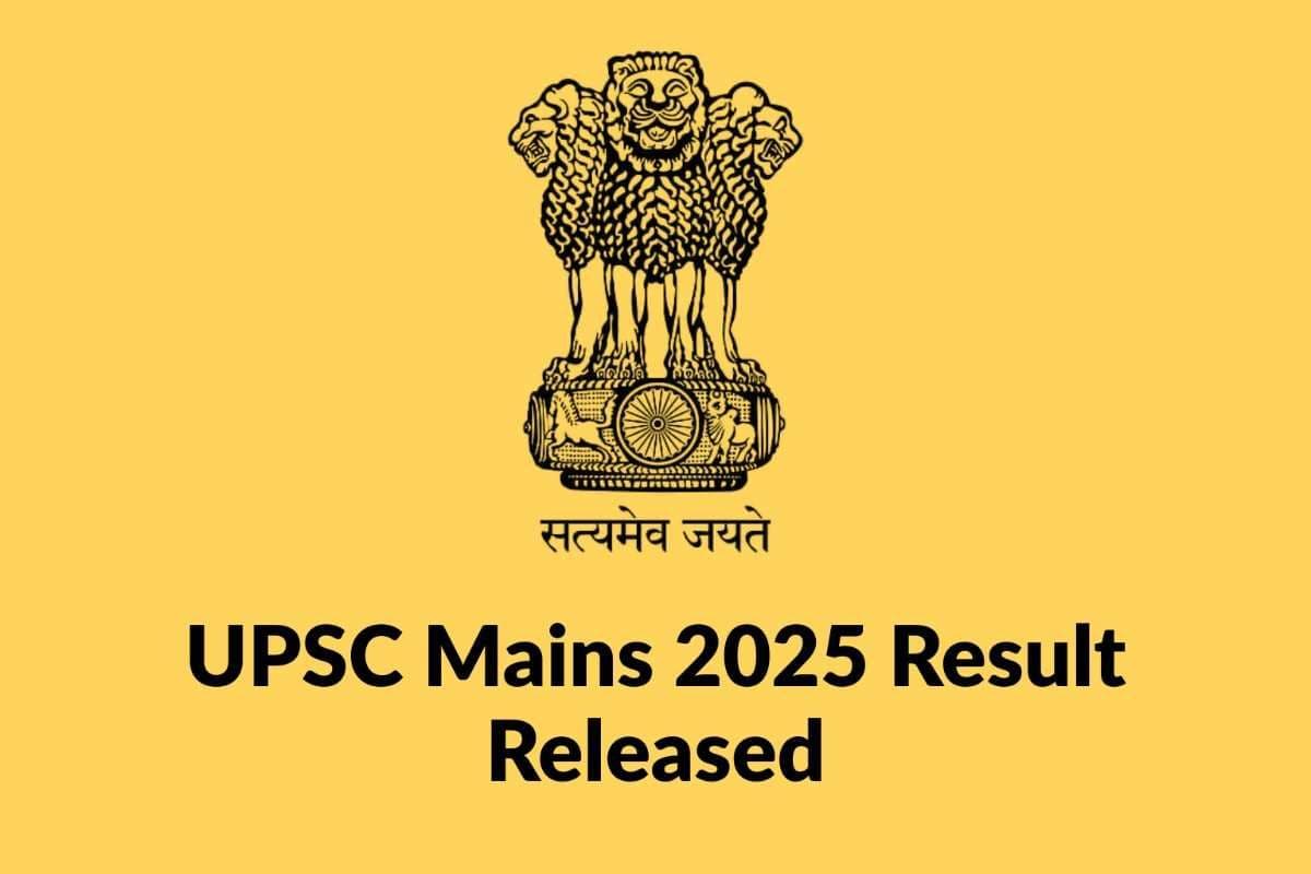 UPSC Mains 2025 Result Out – Download PDF, Check Expected Cut off and Next Steps 