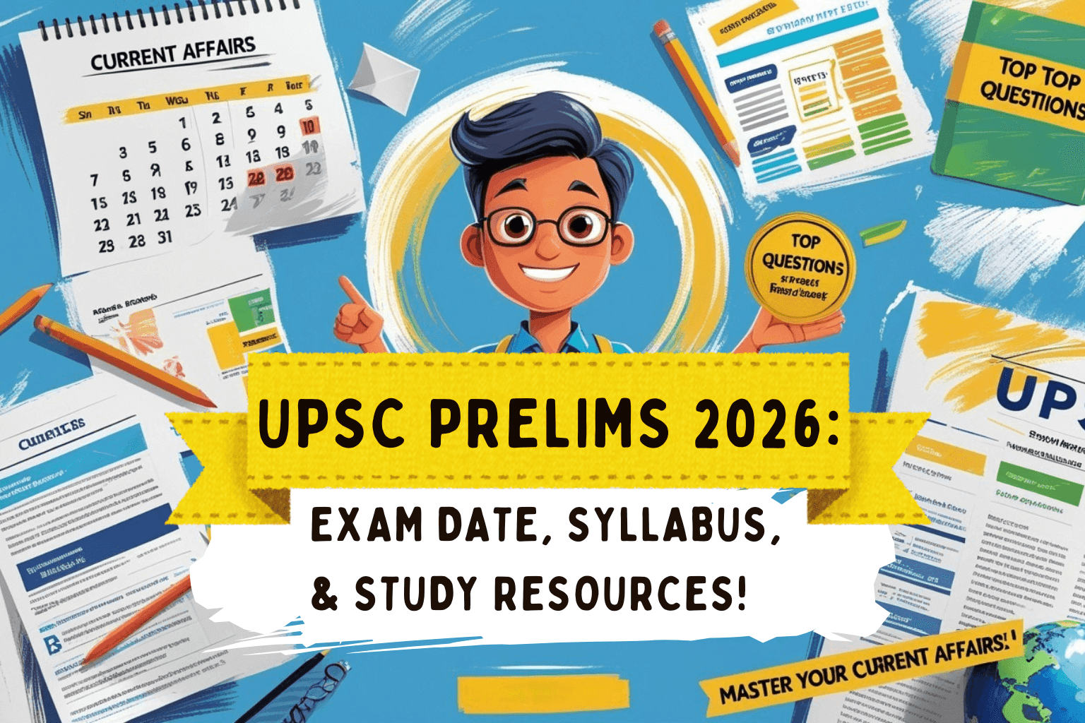 UPSC Prelims 2026: Exam Date, Syllabus & Study Resources